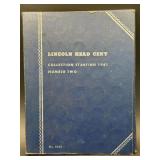 1941+ #2 Lincoln Head coin collection book - (55