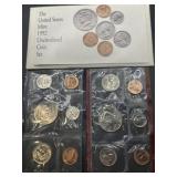 1992 United States Mint Uncirculated Coin set