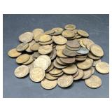 Collection of Wheat Pennies. Contains