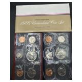 1986 United States Mint - uncirculated coin set