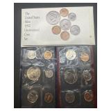 1992 United States Mint Uncirculated Coin set