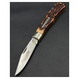Remington R1306 ï¿½Trackerï¿½ Bullet Knife ï¿½ Staghorn
