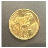 1981 Mack Trucks employee appreciation token