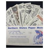 Vintage ï¿½Northern States Paper Moneyï¿½ facsimile