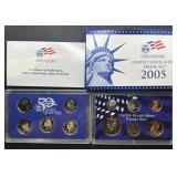 2005 United States Mint Proof set with
