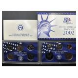 2002 United States Mint Proof set with