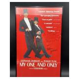 Original Broadway poster for My One and Only,