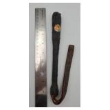 Antique Leather Spring Sap Police Truncheon