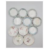 Vintage ceramic items butter pats plates