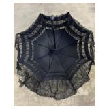 Black Victorian Umbrella