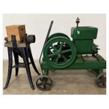 Vintage Hit & Miss Style Engine w/ Antique Corn