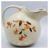 Hall's Superior Kitchenware pitcher Autumn Leaf