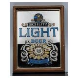 Vintage Schlitz Light Beer mirror