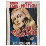 28in Vintage ï¿½This Gun for Hireï¿½ Movie Poster