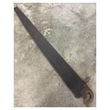 Vintage one-man crosscut saw