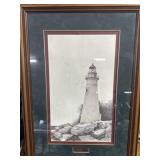 36x24in Framed Lighthouse Print ï¿½The Watchmanï¿½s