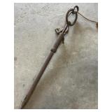 Antique single hay harpoon
