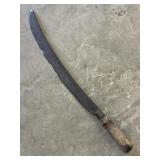 Vintage hand-forged brush hook