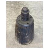 Antique Wooden Post Driver / Mallet Head ï¿½