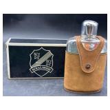 Vintage Royalshire flask with leather case ï¿½