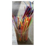 Large quantity of colorful chenille stems