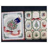 (2) Vintage Die-Cut Christmas Cards ï¿½ 1940s/50s ï¿½
