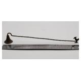 Vintage-style metal candle snuffer