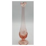 Vintage Fenton Pink Inverted Strawberry Swung Bud