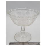 Antique (EAPG) compote 'Regal' pattern