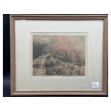 Wallace Nutting Signed Hand Colored Photograph