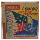 Vintage Imperial 4-Color Rotating Projector