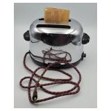 Vintage Westinghouse chrome metal 2-slot toaster