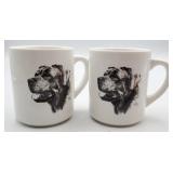 Rottweiler ceramic mugs