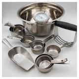 Stainless steel kitchen tools