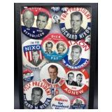 Vintage Nixon Campaign Button Collection ï¿½