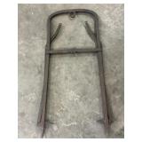 Antique hay grapple for