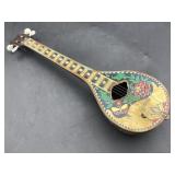 Vintage 1960s Greek Bouzouki Mandolin Music Box