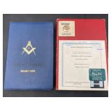 Holman Masonic Bible & 1963 Masonic Lincoln Coin