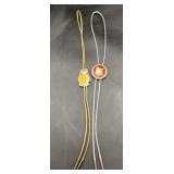 2 Vintage Bolo Ties