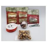 Collectible holiday decorating bells, hooks,