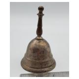 Vintage brass hand bell