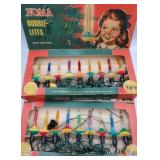 Vintage Noma 'Bubble-Lites' Christmas lights (2)
