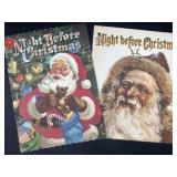 (2) Vintage Christmas Booklets ï¿½ Night Before