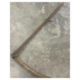 Antique scythe