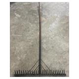 Antique hay rake