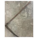 Antique scythe