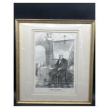 Antique Engraved Portrait of John Brough ï¿½