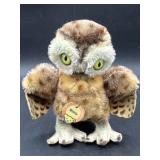 Vintage Steiff ï¿½Wittieï¿½ Owl Mohair Plush ï¿½ With