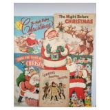 Vintage Christmas children's books & ephemeral