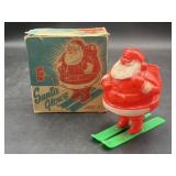 Vintage 1950 Glowing Santa